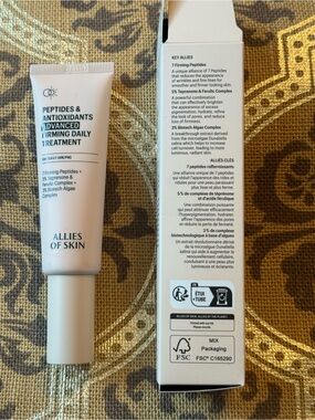 Allies of Skin Peptides & Antioxidants Advanced Firming Daily Treatment